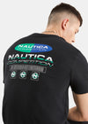 Nautica Competition Elkhorn T-Shirt - Black - Detail