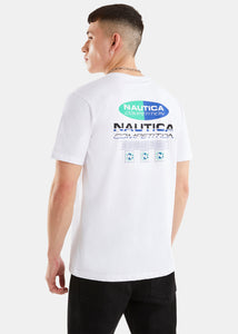 Nautica Competition Elkhorn T-Shirt - White - Back