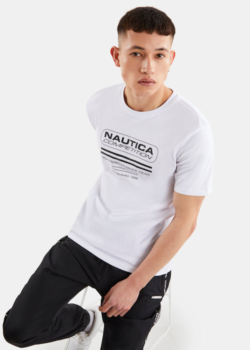 Nautica Competition Loretto T-Shirt - White - Front