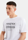 Nautica Competition Loretto T-Shirt - White - Detail
