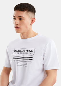 Nautica Competition Loretto T-Shirt - White - Detail