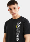 Nautica Competition Morse T-Shirt - Black - Detail
