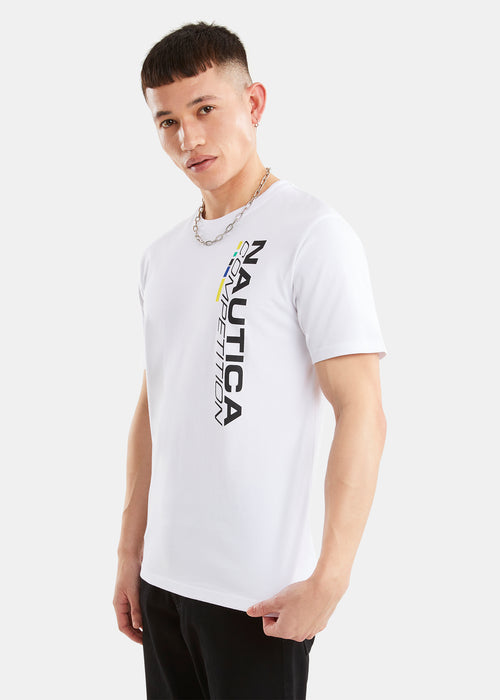 Nautica Competition Morse T-Shirt - White - Front