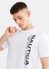 Nautica Competition Morse T-Shirt - White - Detail