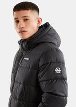 Load image into Gallery viewer, Nautica Competition Vila Padded Jacket - Black - Detail