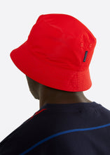 Load image into Gallery viewer, Hail Reversible Bucket Hat - Dark Navy/True Red