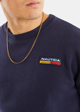 Load image into Gallery viewer, Nautica Competition Lolland Sweatshirt - Dark Navy - Detail