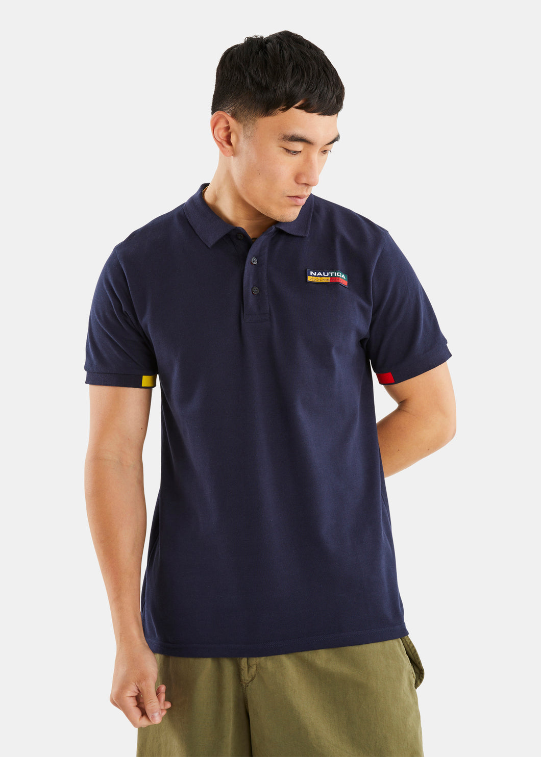 Nautica Competition Philae Polo Shirt - Dark Navy - Front