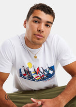 Load image into Gallery viewer, Nautica Competition Aland T-Shirt - White - Detail