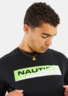 Nautica Competition Baffin T-Shirt - Black - Detail