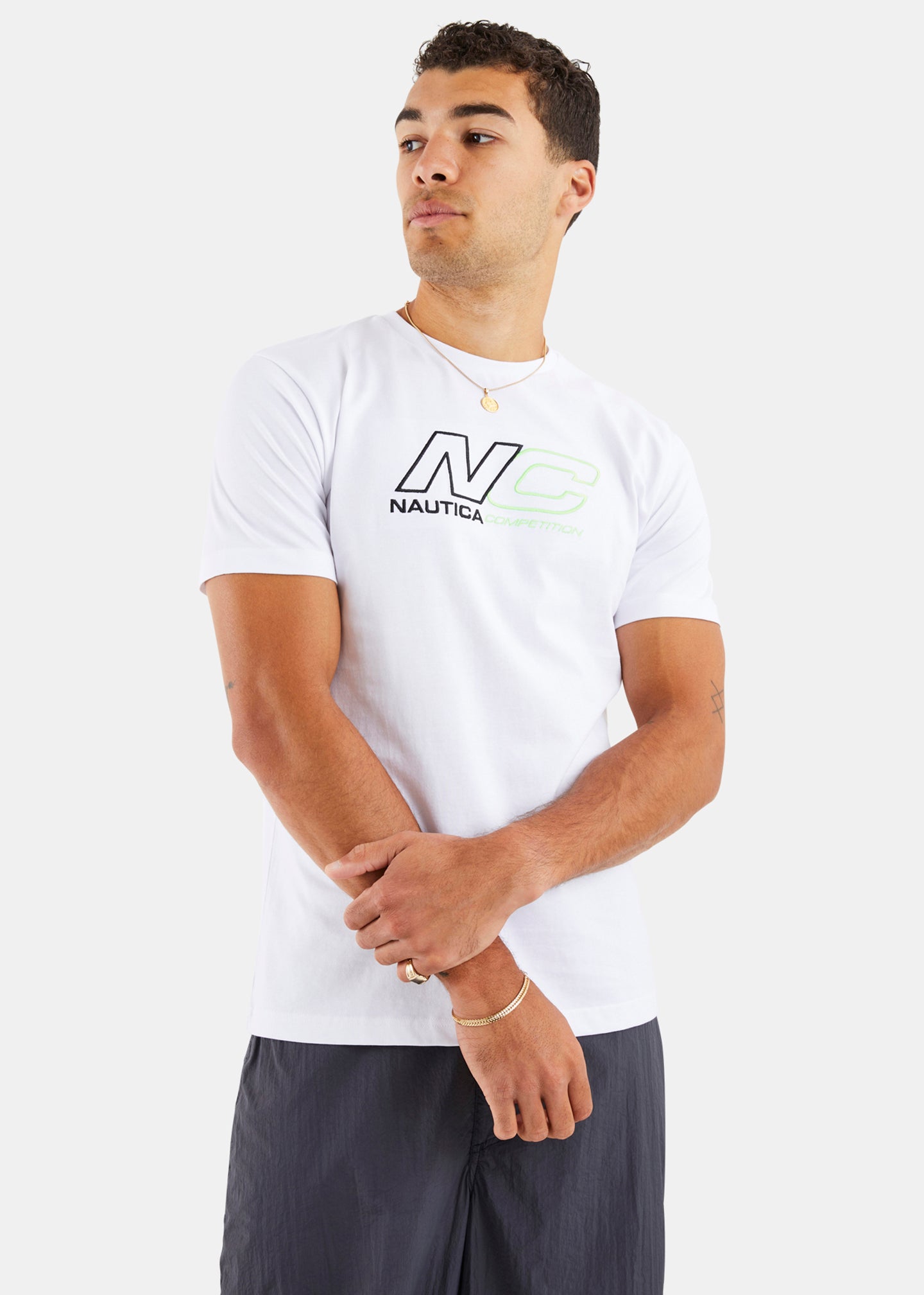 Nautica Competition Dirk T - Shirt - White - Front