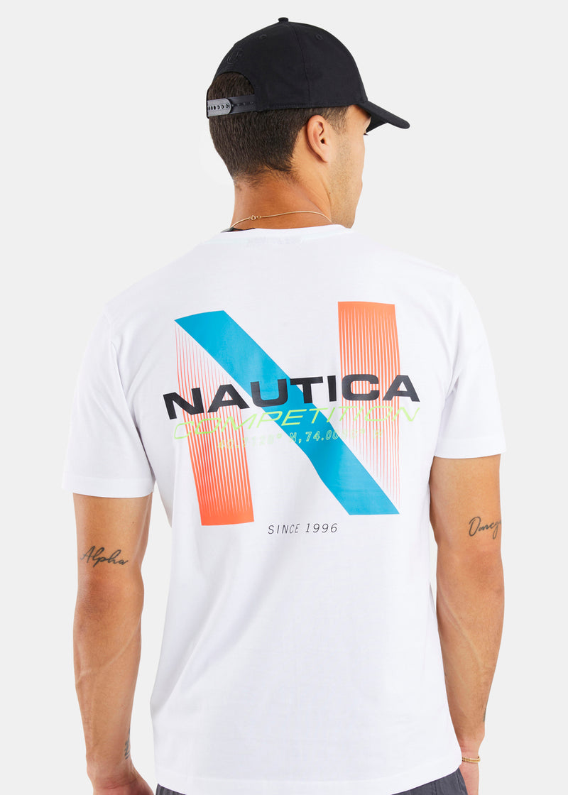 Nautica Competition Molle T - Shirt - White - Back