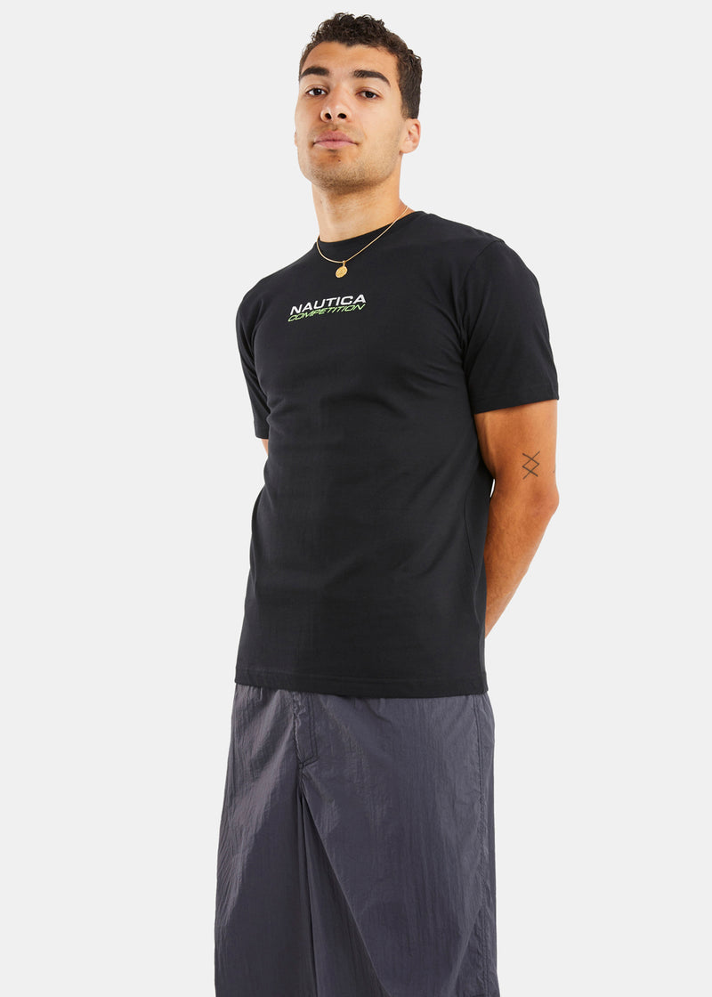 Nautica Conoetition Wellesley T- Shirt - Black - Front