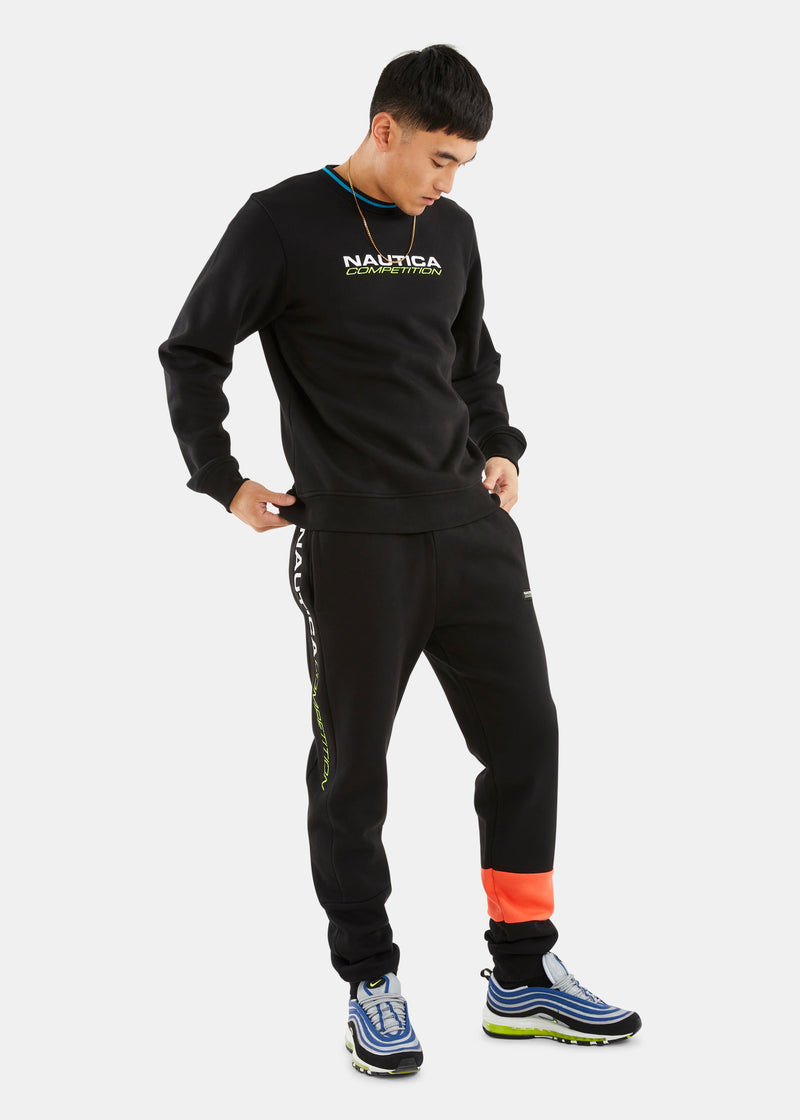 Nautica Competition Crocker Sweatshirt - Black - Full Body