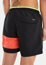Load image into Gallery viewer, Nautica Competition Fraser 5&quot; Swim Short - Black - Detail