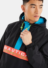 Load image into Gallery viewer, Nautica Competition Bathurst Overhead Jacket - Black - Detail