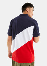 Load image into Gallery viewer, Nautica Competition Devon Polo Shirt - Multi - Back