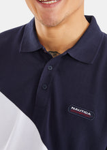 Load image into Gallery viewer, Nautica Competition Devon Polo Shirt - Multi - Detail