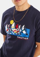 Load image into Gallery viewer, Nautica Competition Aland T-Shirt - Dark Navy - Detail