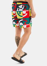Load image into Gallery viewer, Nautica Competition Moorea 4&quot; Swim Short - Multi - Back