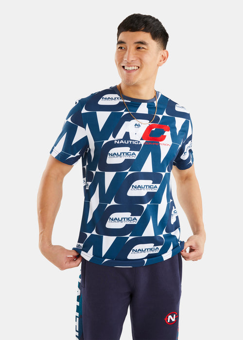 Nautica Competition Paxos T-Shirt - Dark Navy - Front