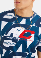 Load image into Gallery viewer, Nautica Competition Paxos T-Shirt - Dark Navy - Detail