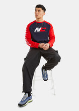 Load image into Gallery viewer, Nautica Competition Nicobar Long Sleeve T-Shirt - Dark Navy - Full Body