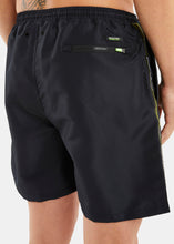 Load image into Gallery viewer, Nautica Competition Buton 6&quot; Swim Short - Black - Detail