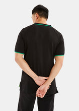Load image into Gallery viewer, Nautica Competition Batu Polo Shirt - Black - Back