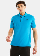 Load image into Gallery viewer, Nautica Competition Kella Polo Shirt - Aruba Blue - Front