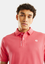 Load image into Gallery viewer, Nautica Competition Kella Polo Shirt - Coral - Detail