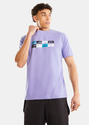 Nautica Competition Locker T-Shirt - Lilac - Front