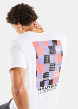 Load image into Gallery viewer, Nautica Competition Locker T-Shirt - White - Detail