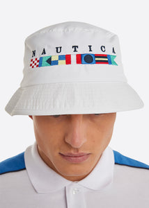 Pacific Bucket Hat - White
