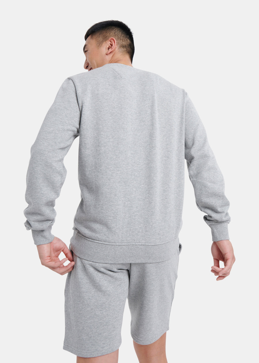 Collier Sweatshirt - Grey Marl
