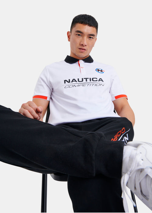 Nautica Competition Mens Polo Shirts | Long & Short Sleeve Polos 