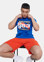 Load image into Gallery viewer, Banded T-Shirt - Blue