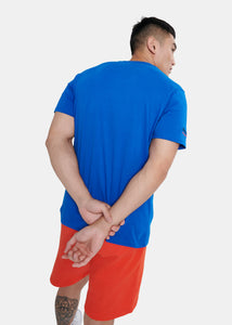 Banded T-Shirt - Blue
