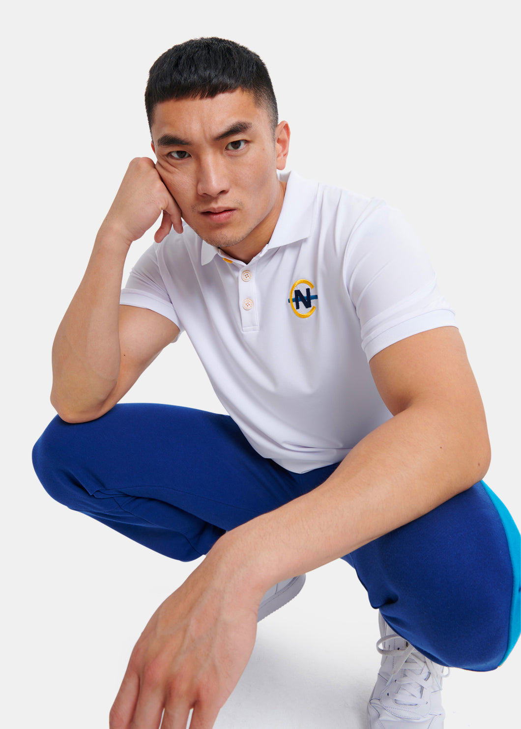 Blacktip Polo - White