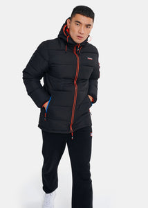 Mako Puffer Jacket - Black
