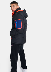 Mako Puffer Jacket - Black