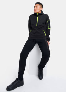 Ezile Hybrid Jacket - Black/Green