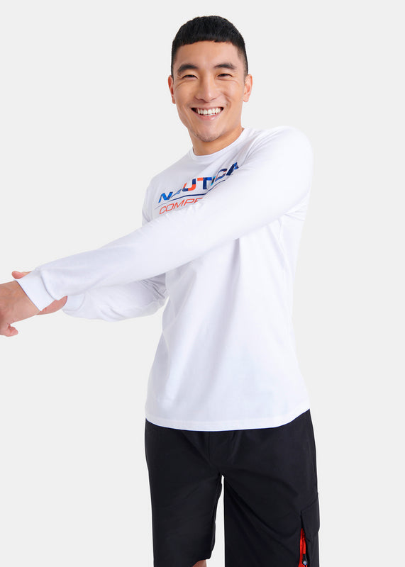 Rolla LS T-Shirt - White