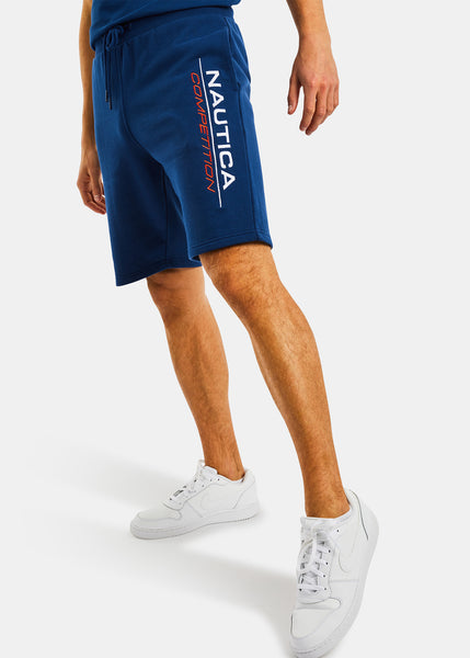 Adidas navy hot sale fleece shorts