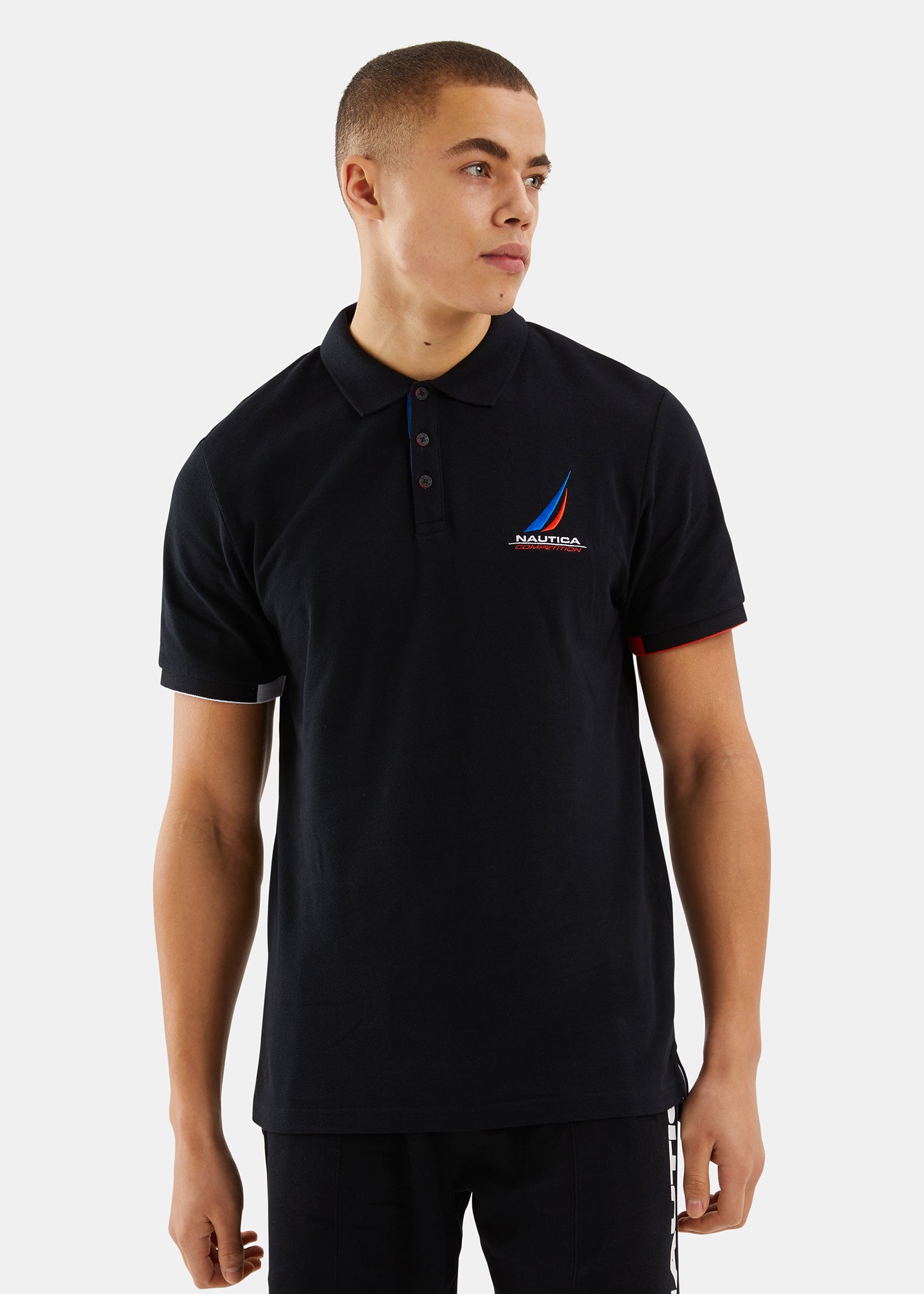 Black deals nautica polo