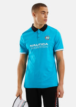 Load image into Gallery viewer, Fantail Polo - Blue