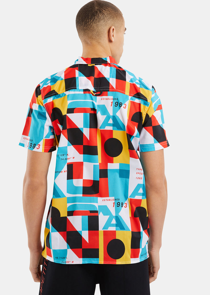 Frap Ss Shirt - Multi Print