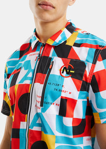 Frap Ss Shirt - Multi Print