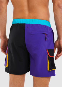 Jackstay Swim Short - Purple