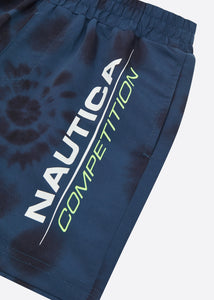 Concave T-Shirt / Swim Short Set - Dark Navy